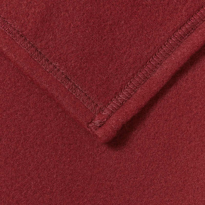 Coperte da Pile 6 pcs Rosso Bordeaux 240 x 220 cm Panno