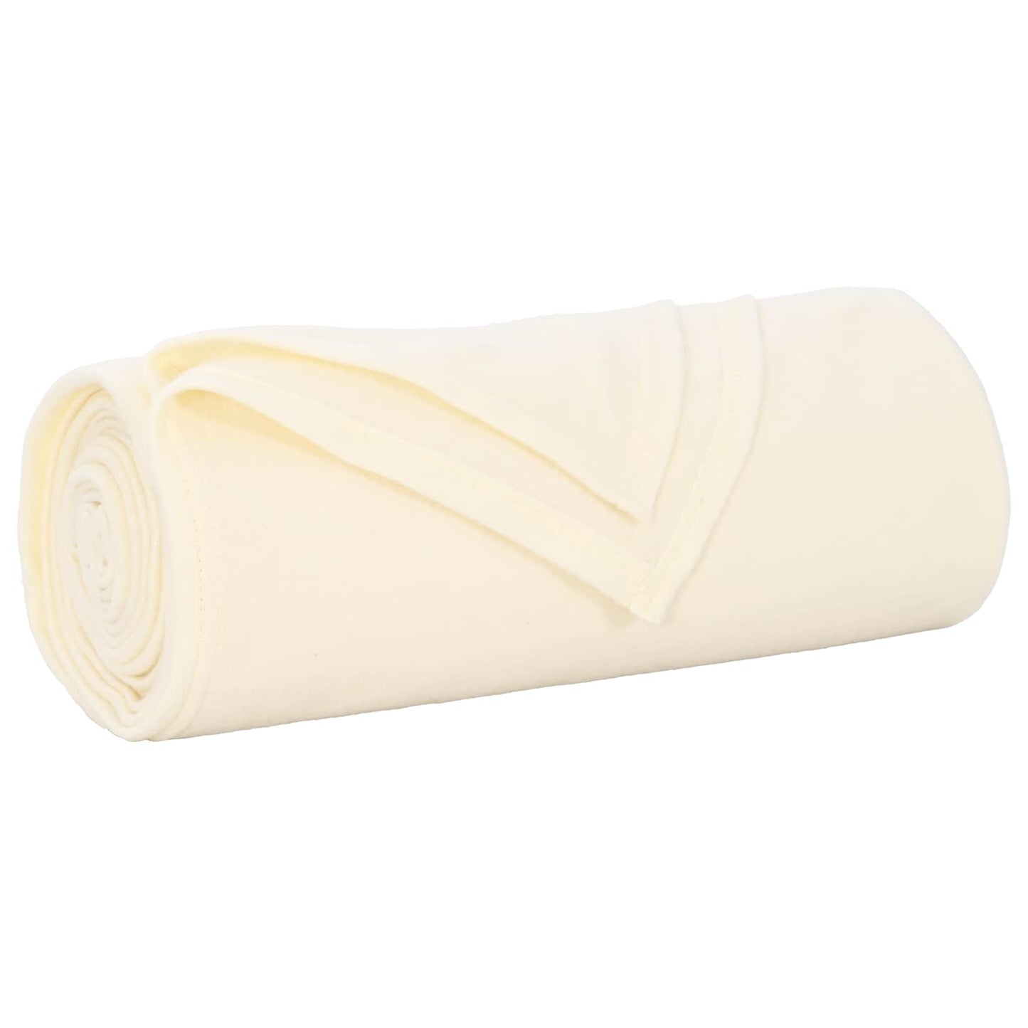 Coperte da Pile 6 pcs Crema 240 x 220 cm Panno