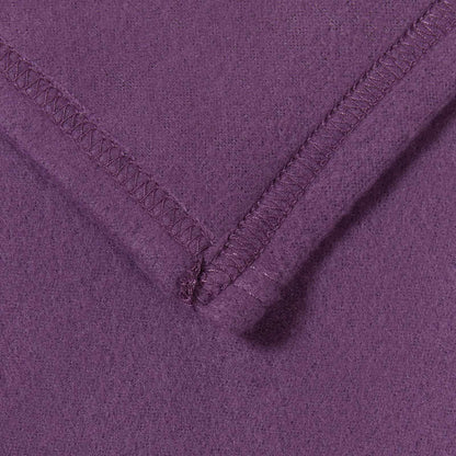 Coperte da Pile 6 pcs Viola 240 x 220 cm Panno