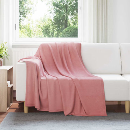 Coperte da Pile 6 pcs Rosa 200 x 150 cm Panno | homemem39