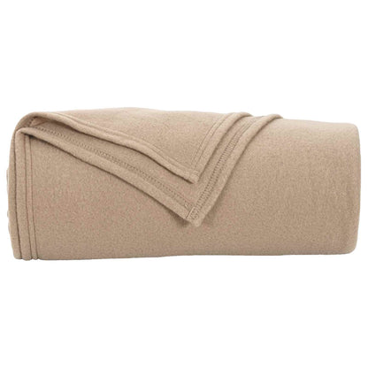 Coperte da Pile 24 pcs Cammello 200 x 150 cm Panno | homemem39