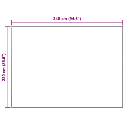 Coperte da Pile 24 pcs Cammello 240 x 220 cm Panno