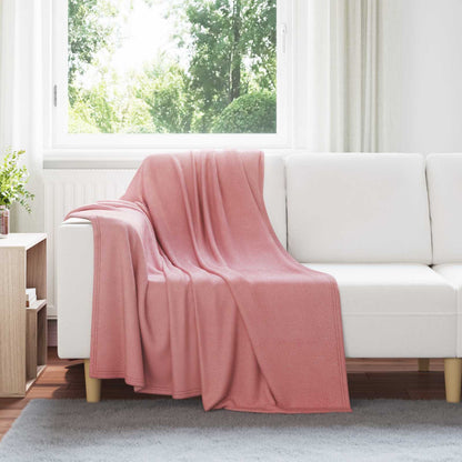 Coperte da Pile 24 pcs Rosa 170 x 130 cm Panno | homemem39