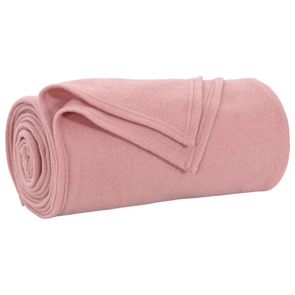 Coperte da Pile 24 pcs Rosa 200 x 150 cm Panno