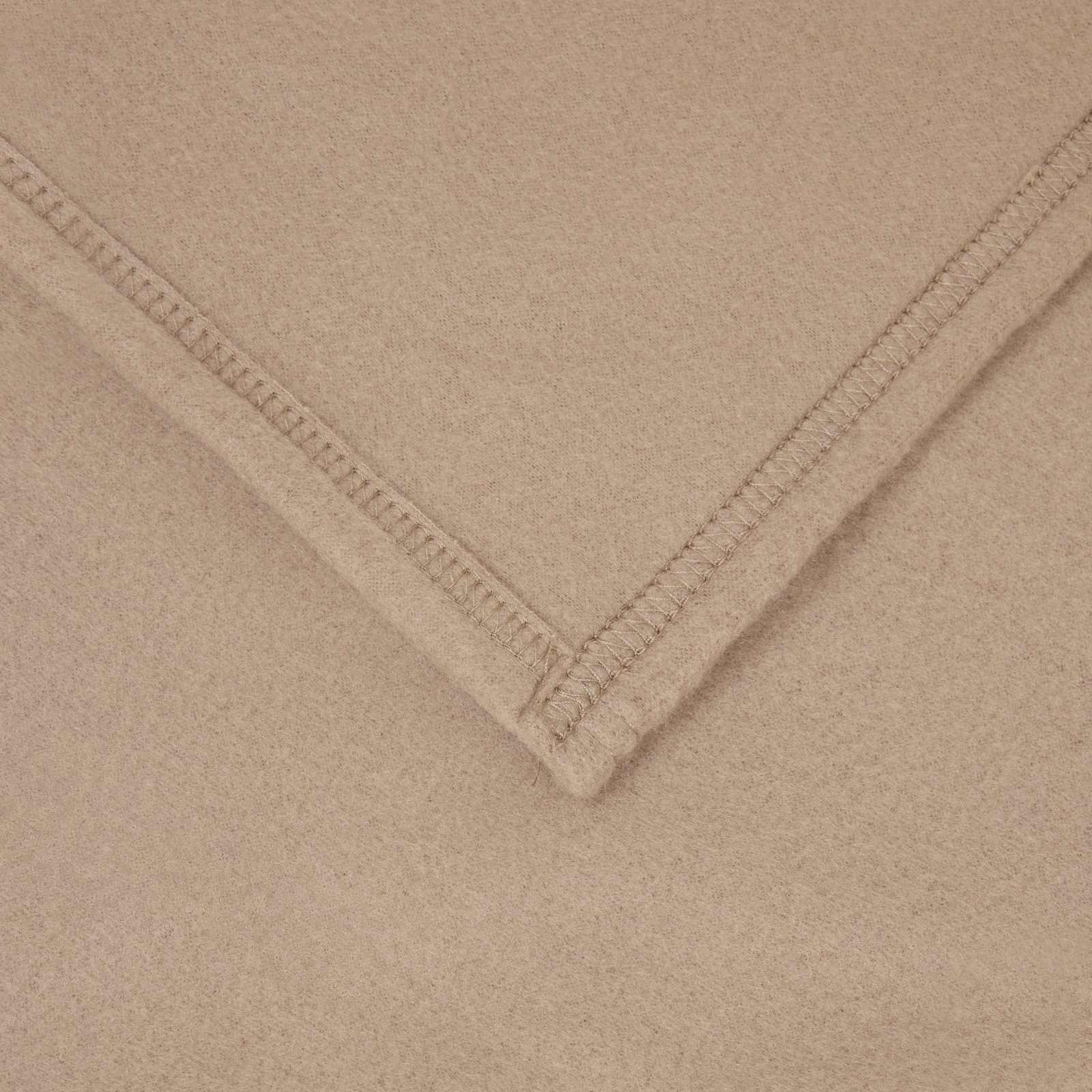 Coperta Cammello 210 x 140 cm Panno | homemem39