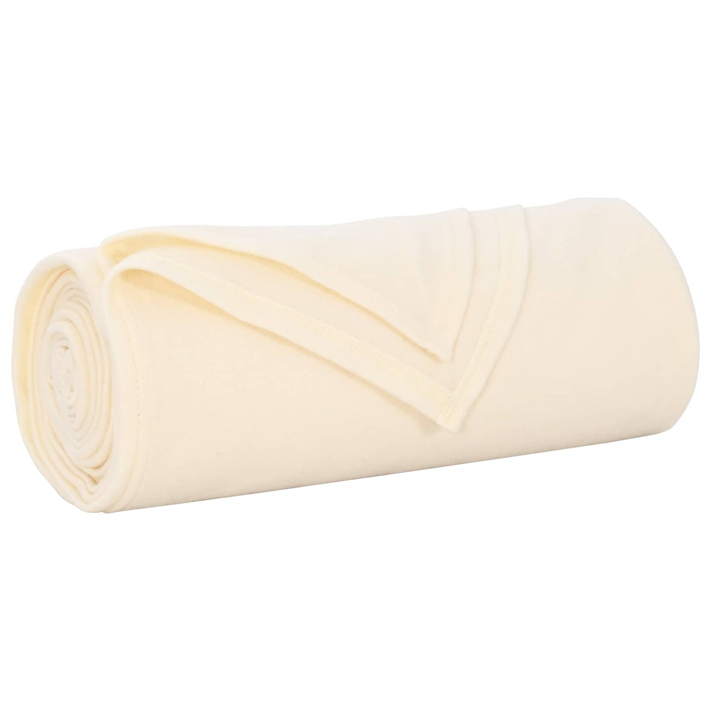 Coperte da Pile 6 pcs Crema 280 x 210 cm Panno