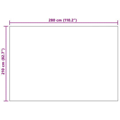 Coperte da Pile 6 pcs Cammello 280 x 210 cm Panno | homemem39