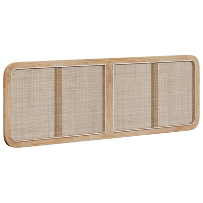 Testiera con testiera Naturale 160 x 55 x 3 cm Rattan