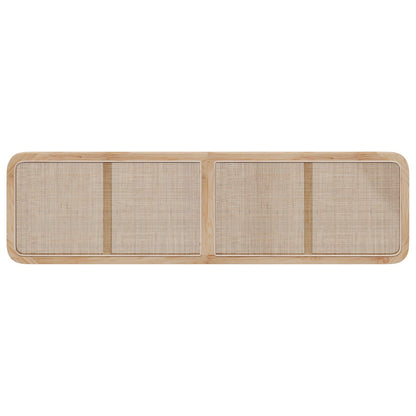 Testiera con testiera Naturale 200 x 55 x 3 cm Rattan