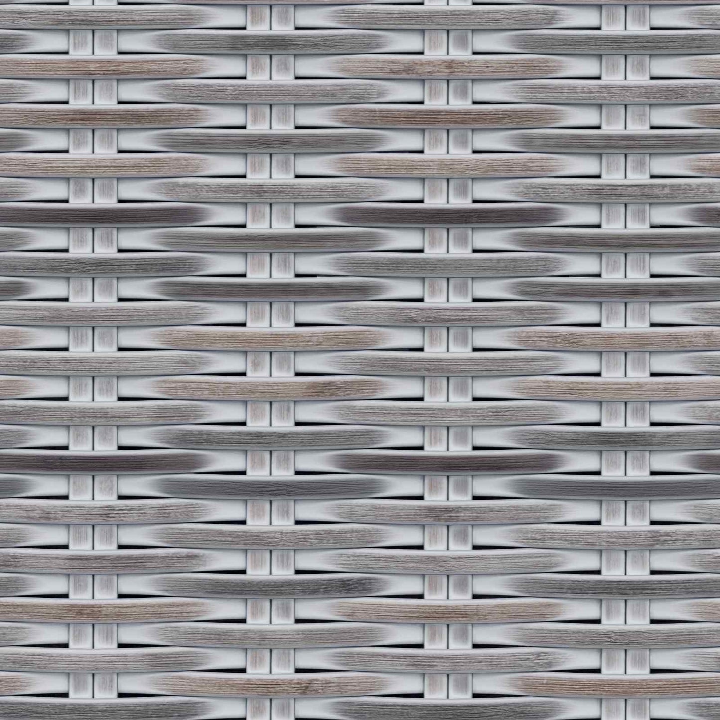 Panchina con contenitore Bianco Lavato 110 x 40 x 50 cm Rattan