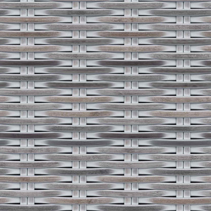 Panchina con contenitore Bianco Lavato 110 x 40 x 50 cm Rattan | homemem39
