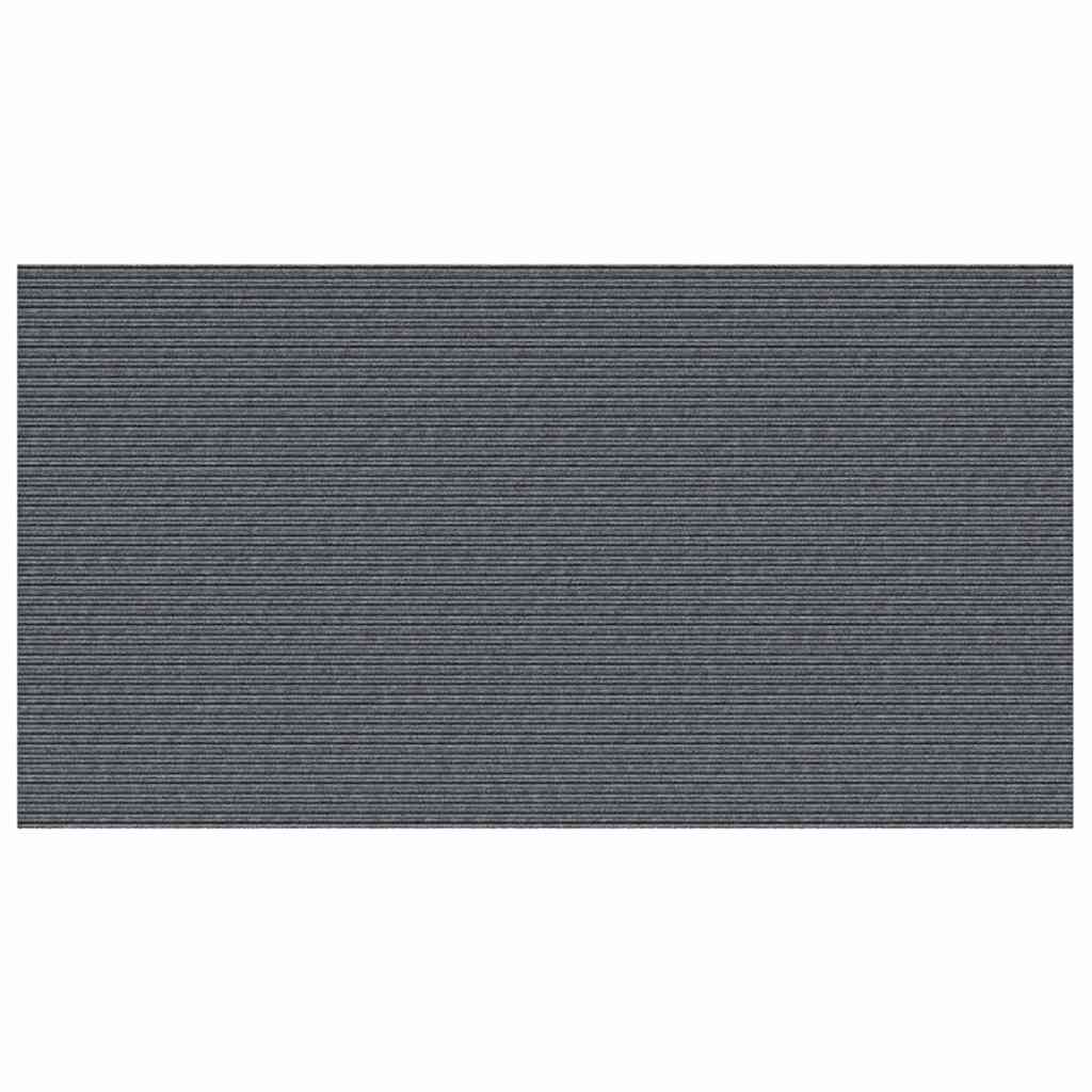 Runner in Moquette Grigio 80 x 150 cm Tessuto