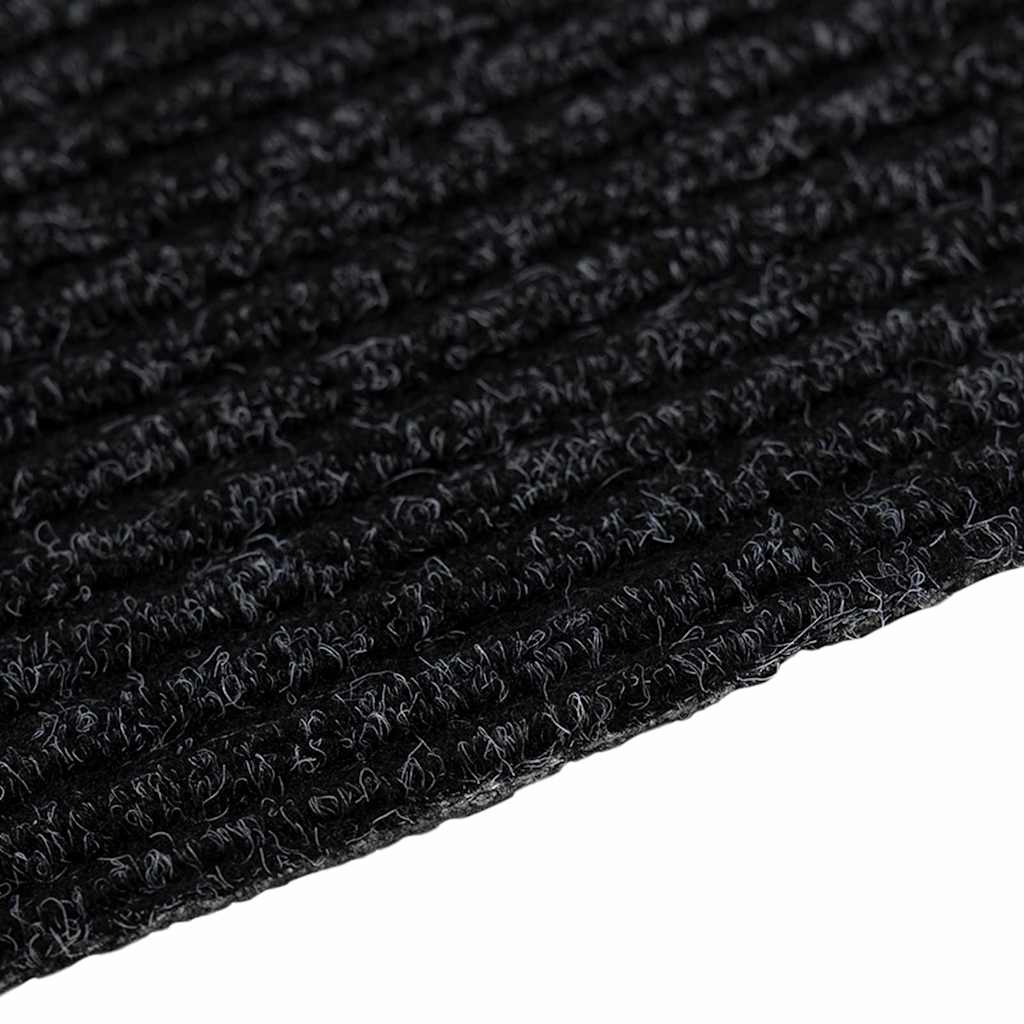 Runner in Moquette Antracite 80 x 300 cm Tessuto