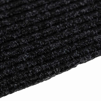 Runner in Moquette Antracite 80 x 500 cm Tessuto