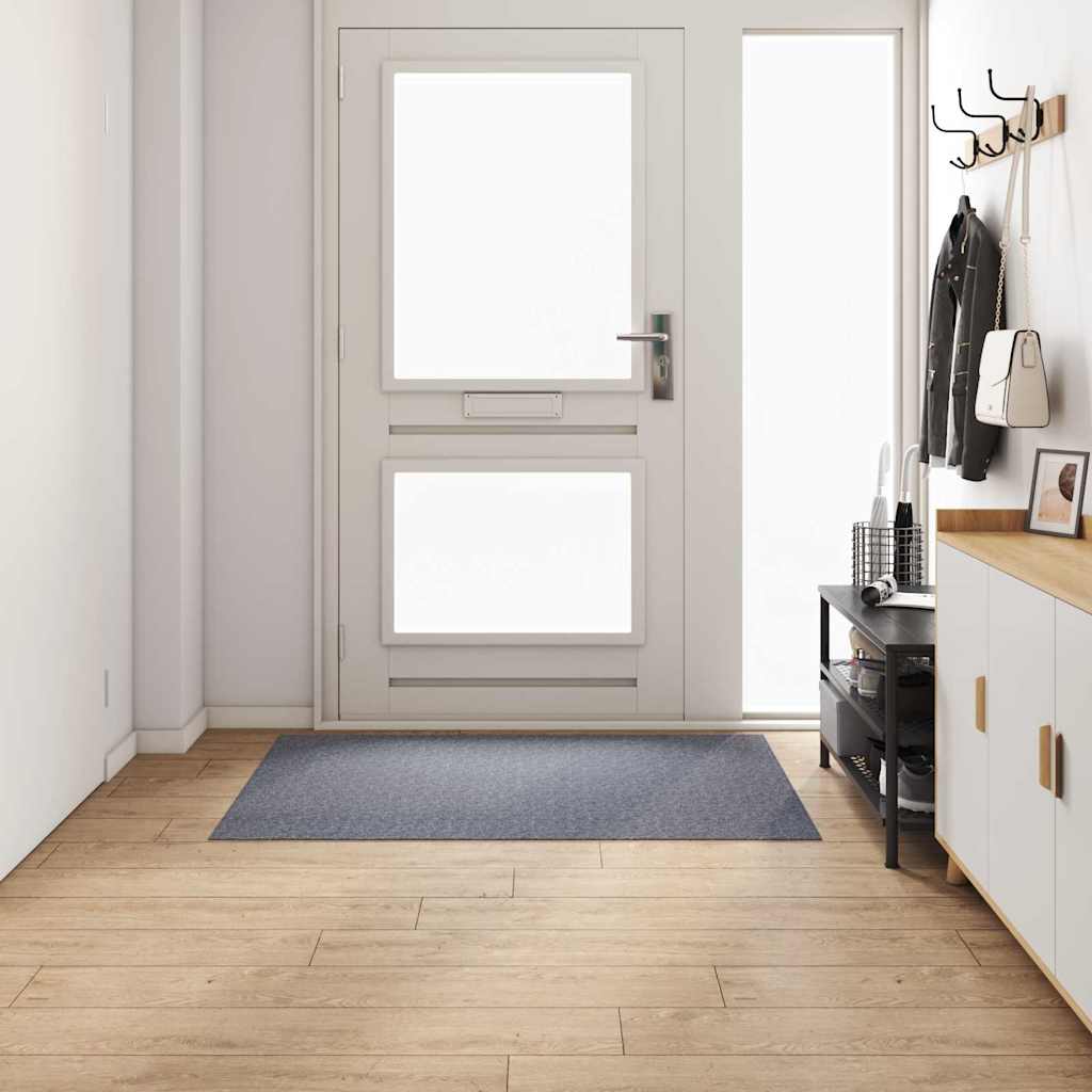 Runner in Moquette Grigio chiaro 100 x 150 cm Tessuto