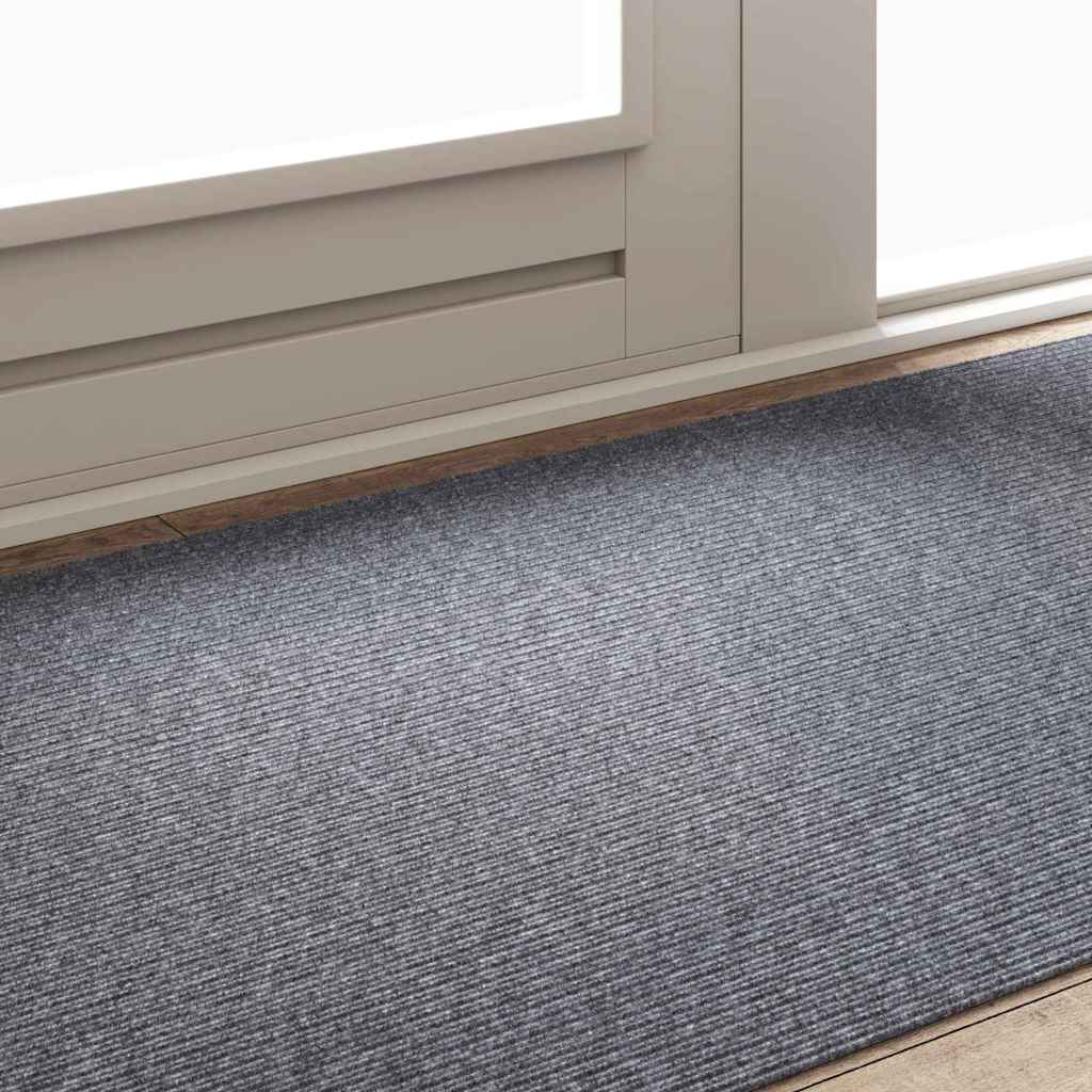 Runner in Moquette Grigio chiaro 100 x 200 cm Tessuto