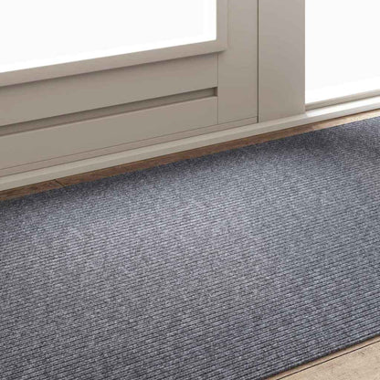 Runner in Moquette Grigio chiaro 100 x 200 cm Tessuto