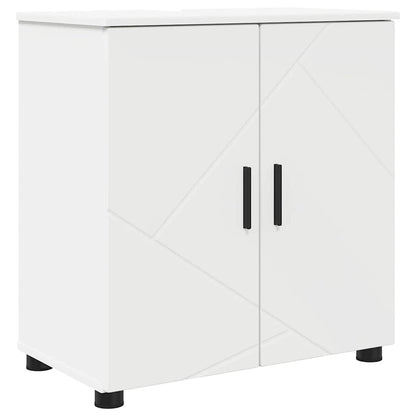 Set di mobili per il bagno Montaggio a parete 2 pcs Bianco
