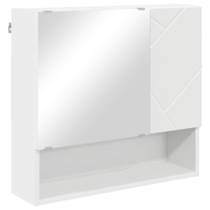Set di mobili per il bagno Montaggio a parete 2 pcs Bianco | homemem39