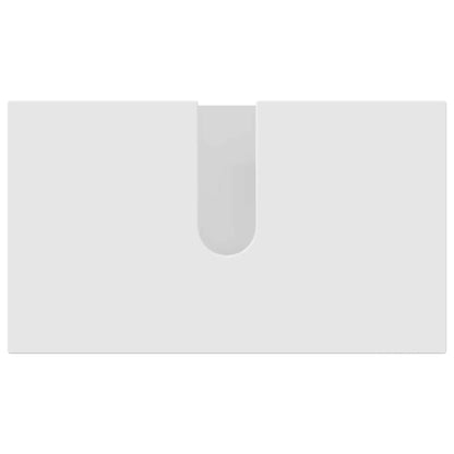 Set di mobili per il bagno Montaggio a parete 2 pcs Bianco | homemem39