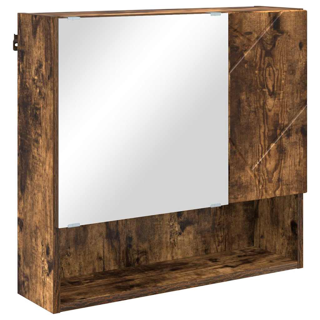 Set di mobili per il bagno 2 pz Rovere fumé 61 x 35 x 64 cm | homemem39