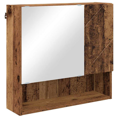Set di mobili per il bagno 2 pz Legno vecchio 61 x 35 x 64 cm | homemem39