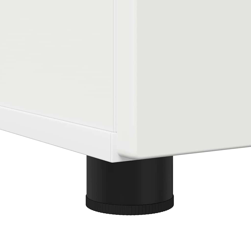 Set di mobili per il bagno con cassetto con porta 3 pcs Bianco | homemem39