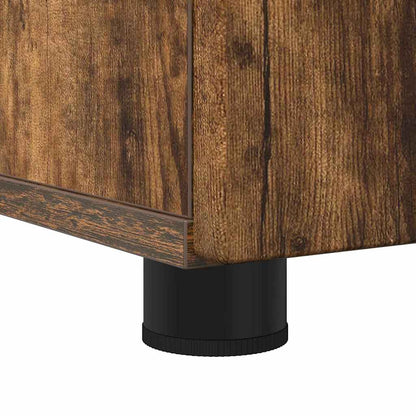 Set di mobili per il bagno 3 pz Rovere fumé 61 x 35 x 64 cm | homemem39