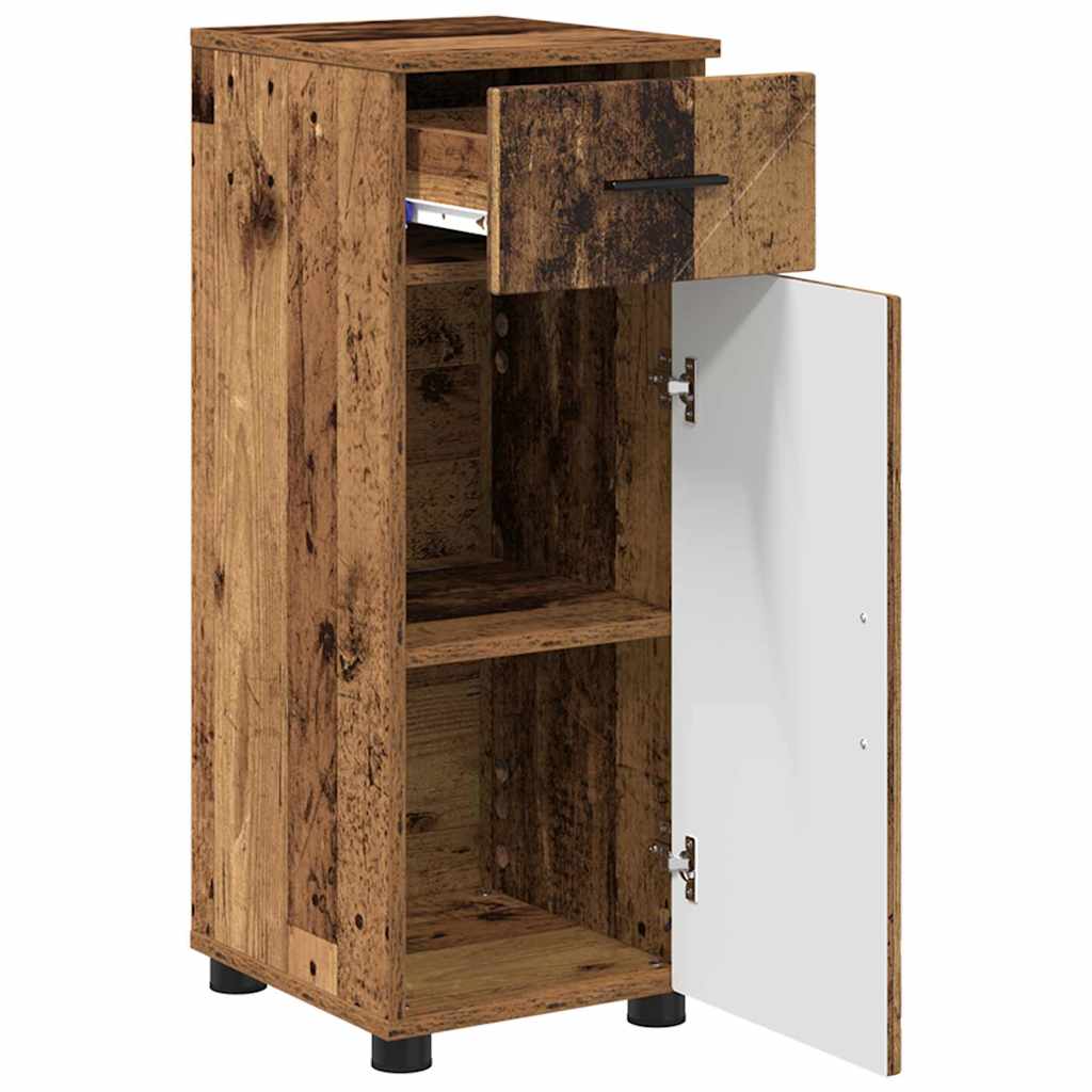 Set di mobili per il bagno 3 pz Legno vecchio 61 x 35 x 64 cm | homemem39