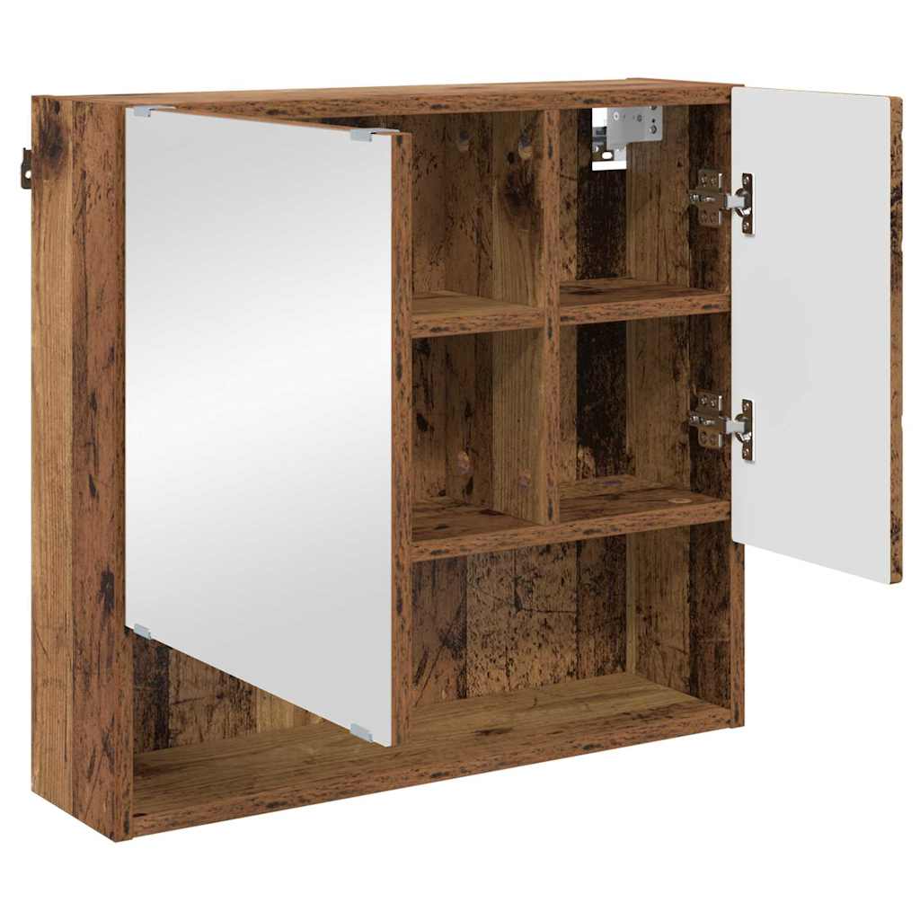 Set di mobili per il bagno 3 pz Legno vecchio 61 x 35 x 64 cm | homemem39
