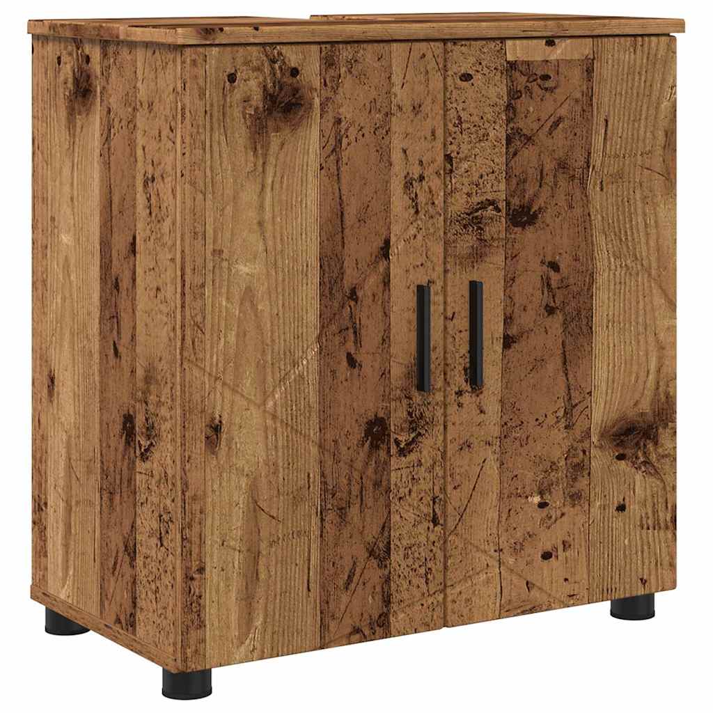Set di mobili per il bagno 4 pz Legno vecchio 61 x 35 x 64 cm | homemem39