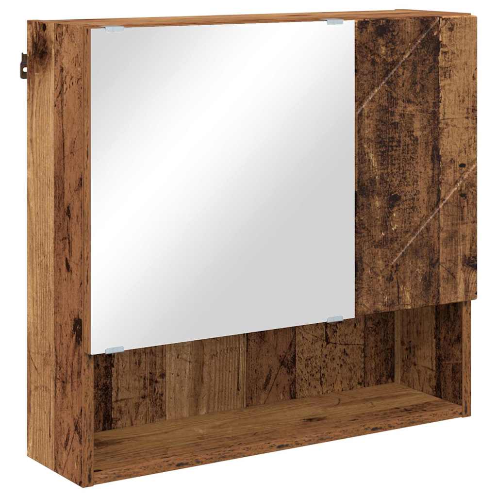 Set di mobili per il bagno 4 pz Legno vecchio 61 x 35 x 64 cm | homemem39