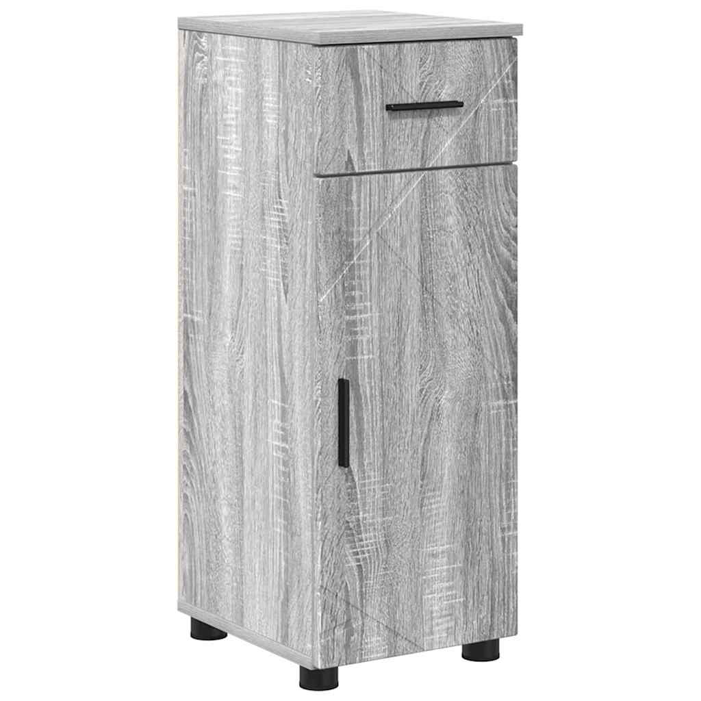 Set di mobili per il bagno 5 pz Grigio Sonoma 61 x 35 x 64 cm | homemem39