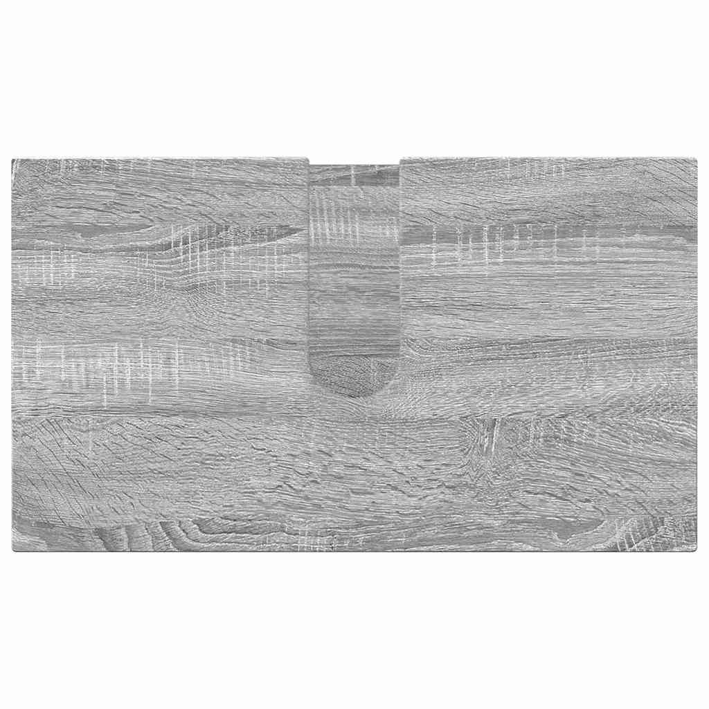 Set di mobili per il bagno 5 pz Grigio Sonoma 61 x 35 x 64 cm | homemem39