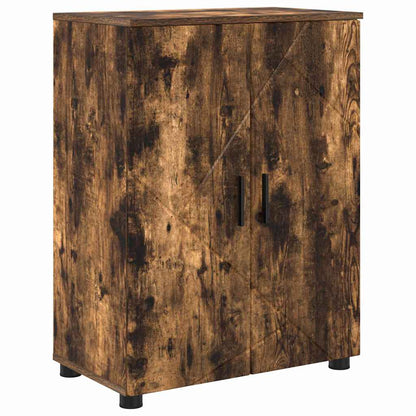 Set di mobili per il bagno 4 pz Rovere fumé 61 x 35 x 64 cm | homemem39