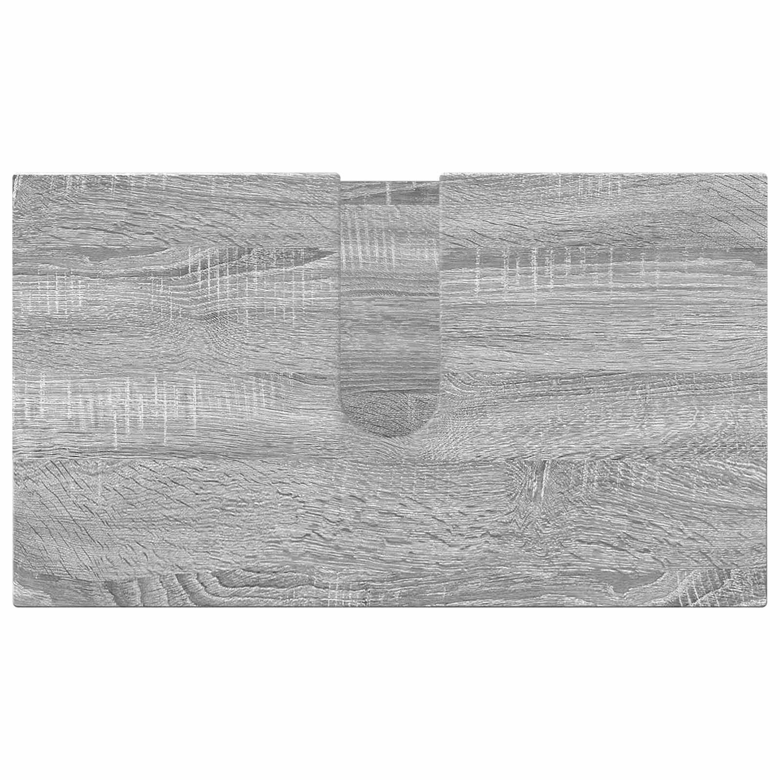 Set di mobili per il bagno 4 pz Grigio Sonoma 61 x 35 x 64 cm | homemem39