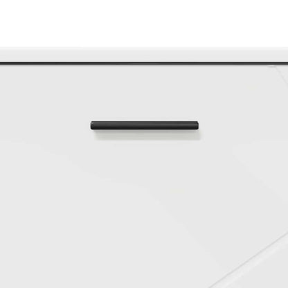 Set di mobili per il bagno con cassetto con porta 3 pcs Bianco | homemem39