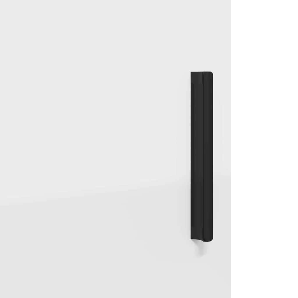 Set di mobili per il bagno con cassetto con porta 3 pcs Bianco