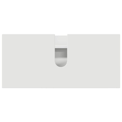 Set di mobili per il bagno con cassetto con porta 3 pcs Bianco