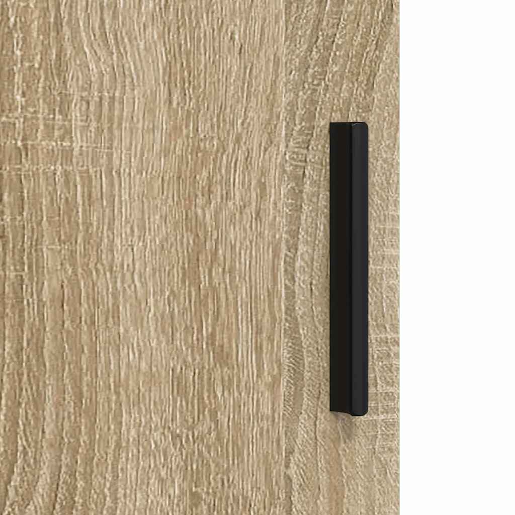 Set di mobili per il bagno con cassetto 3 pcs Rovere Sonoma