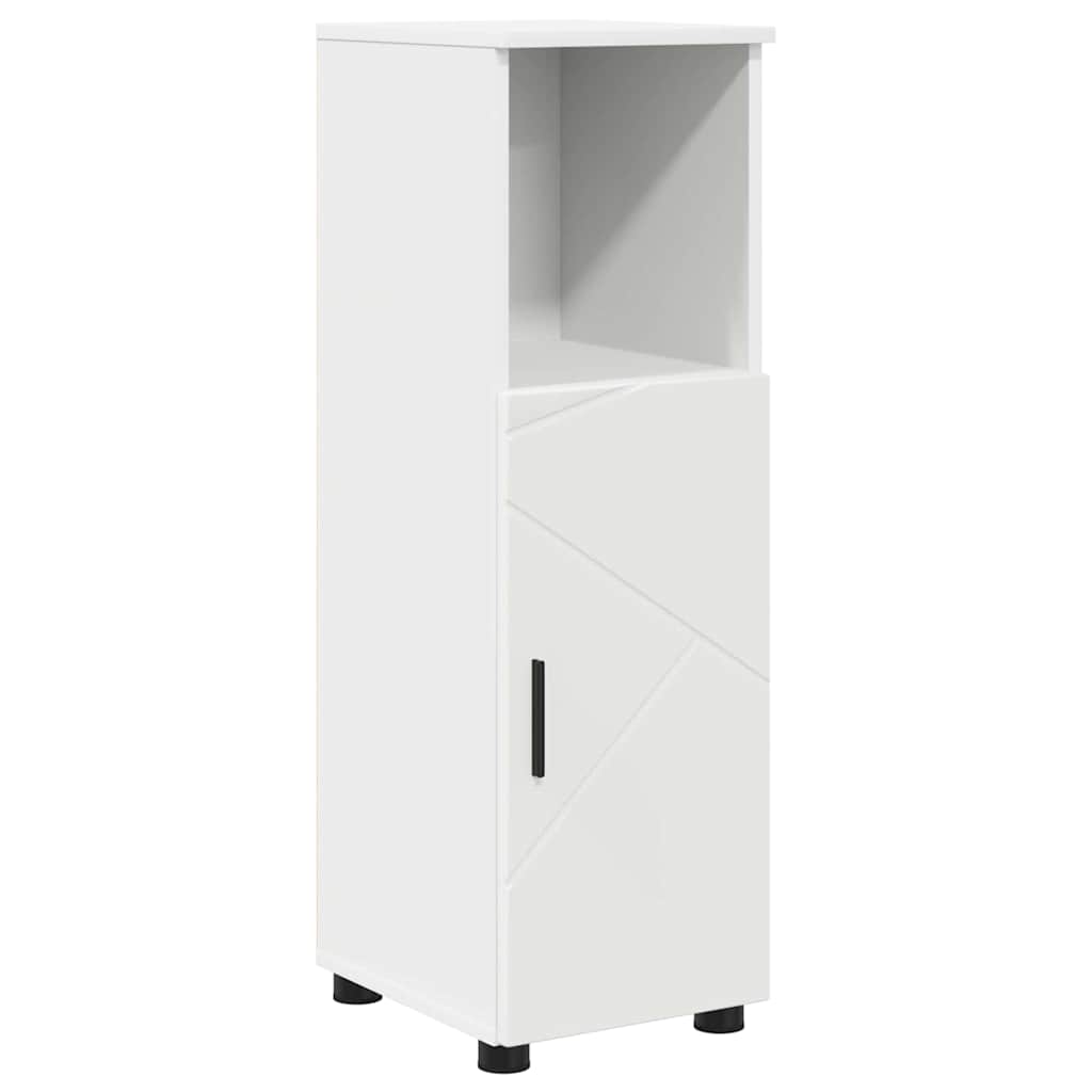Set di mobili per il bagno con cassetto con porta 5 pcs Bianco | homemem39