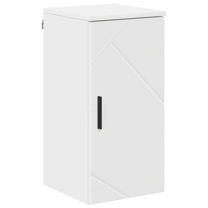 Set di mobili per il bagno con cassetto con porta 5 pcs Bianco | homemem39