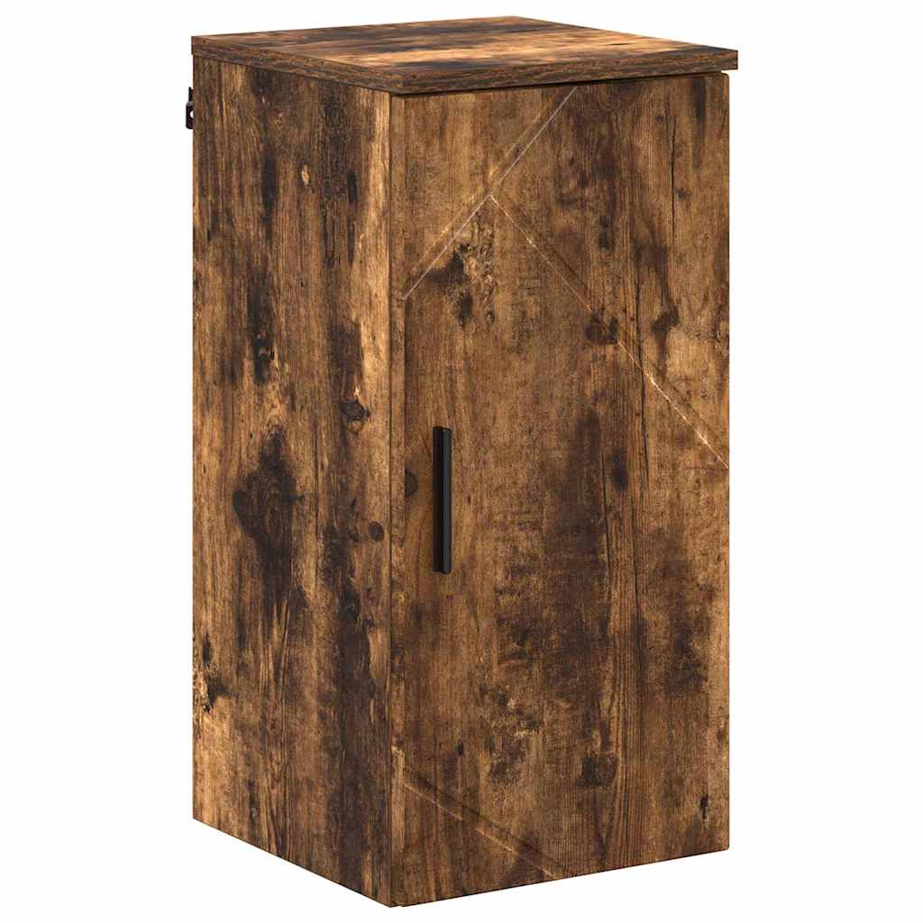 Set di mobili per il bagno 5 pz Rovere fumé 35 x 30 x 192 cm | homemem39