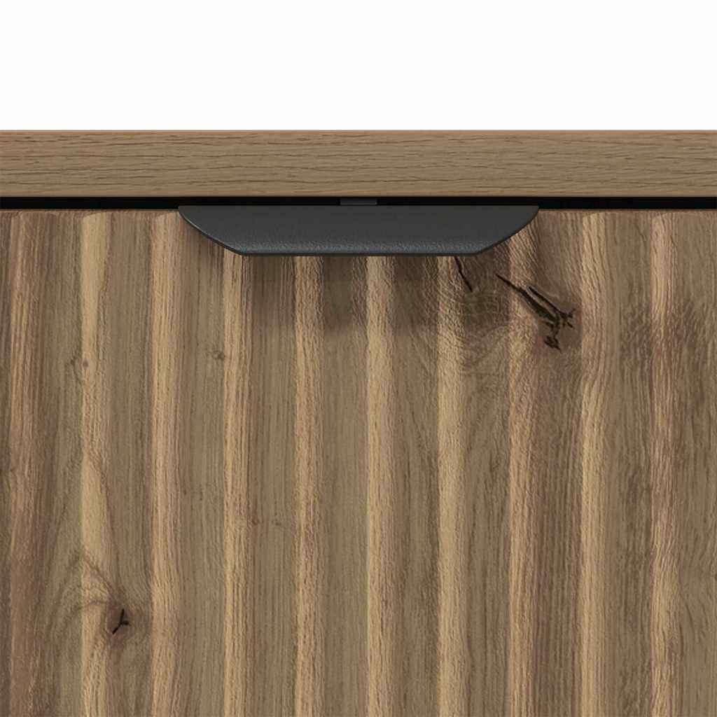 Set di mobili per il bagno 2 pz Rovere artigianale | homemem39