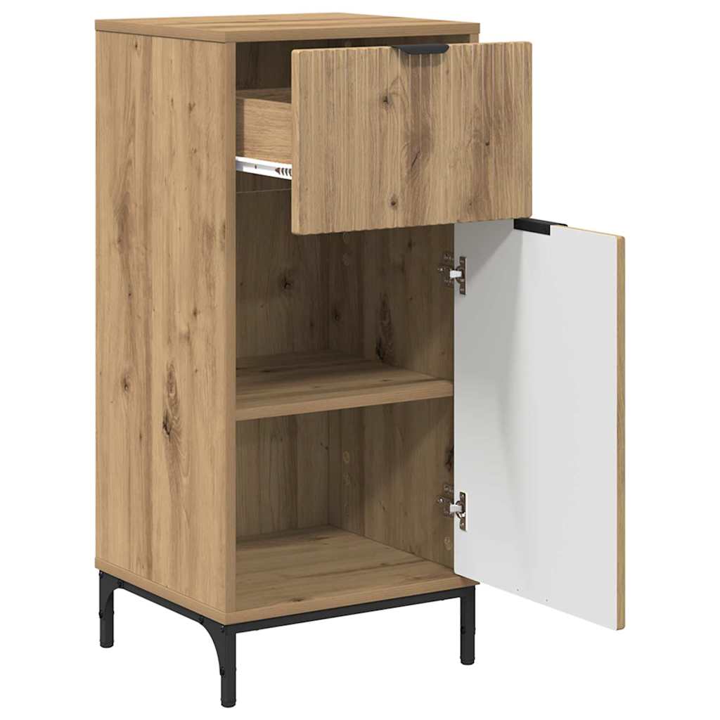 Set di mobili per il bagno 2 pz Rovere artigianale | homemem39