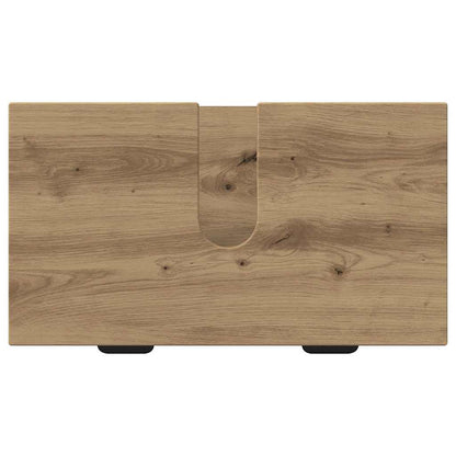Set di mobili per il bagno 2 pz Rovere artigianale | homemem39