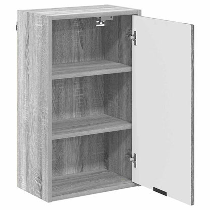 Set di mobili per il bagno con cassetto 3 pcs Grigio sonoma | homemem39