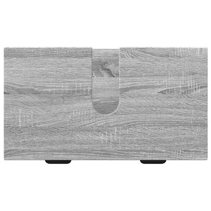 Set di mobili per il bagno con cassetto 3 pcs Grigio sonoma | homemem39