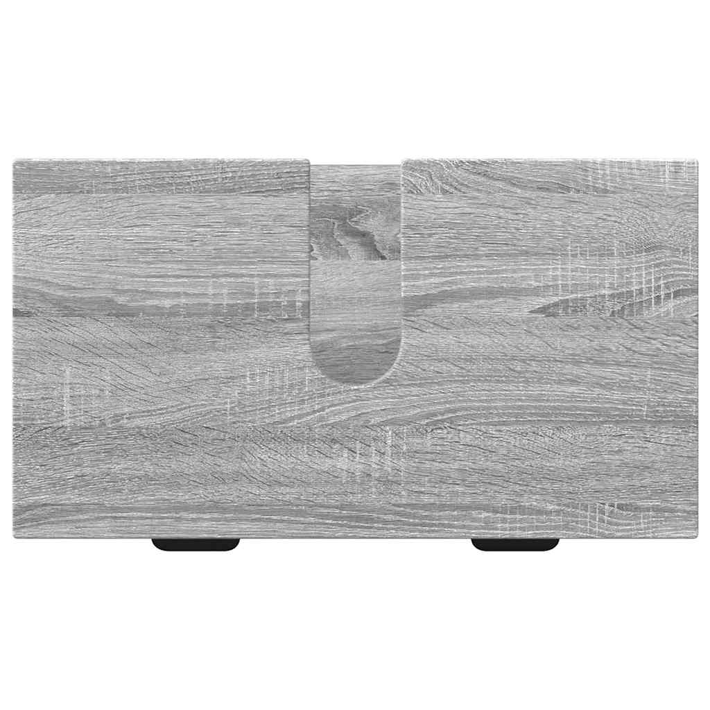 Set di mobili per il bagno con cassetto con porta Grigio Sonoma | homemem39