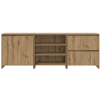 Sideboards 3 pcs rovere artigianale 70 x 41 x 75 cm - homemem39
